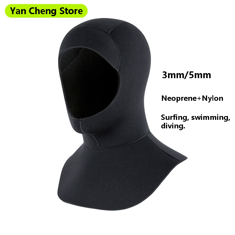 Scuba Diving Wetsuit 5Mm Neoprene - Erkekler ve Kadınlar için Omuzlu Neopren