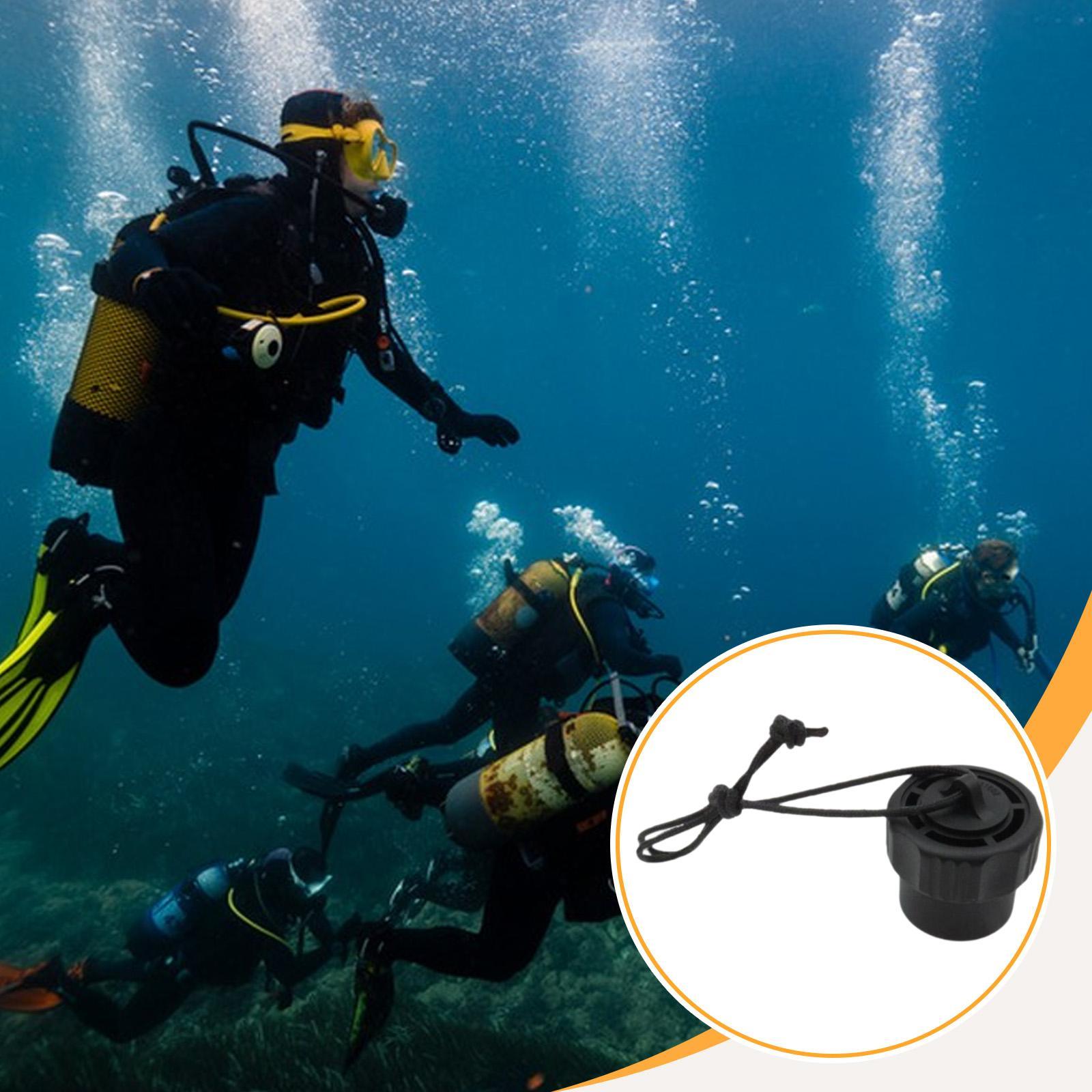 Scuba Diving Regulator First Stage Din - DIN Regülatör Toz Kapağı, PA6 Fiberden