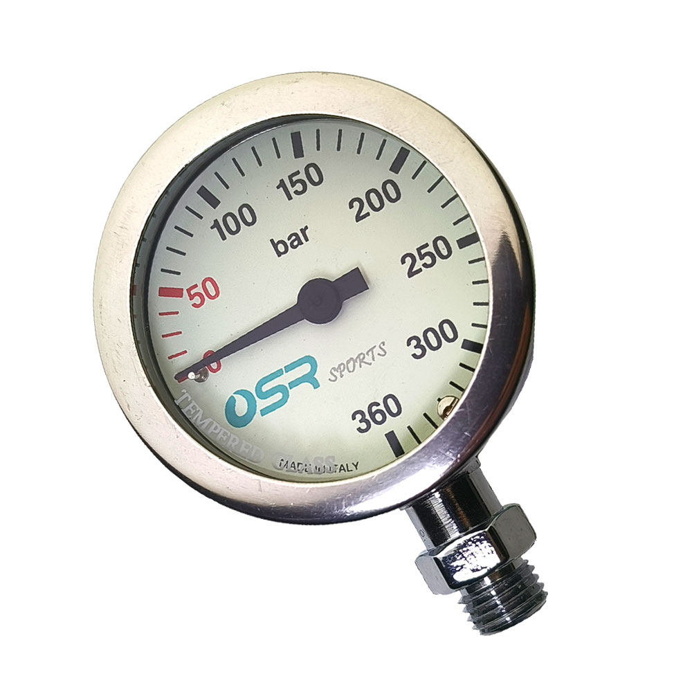 Diving Pressure Gauge Submersible Spg - 360 Bar Dalış SPG Aydınlık Dalgıç