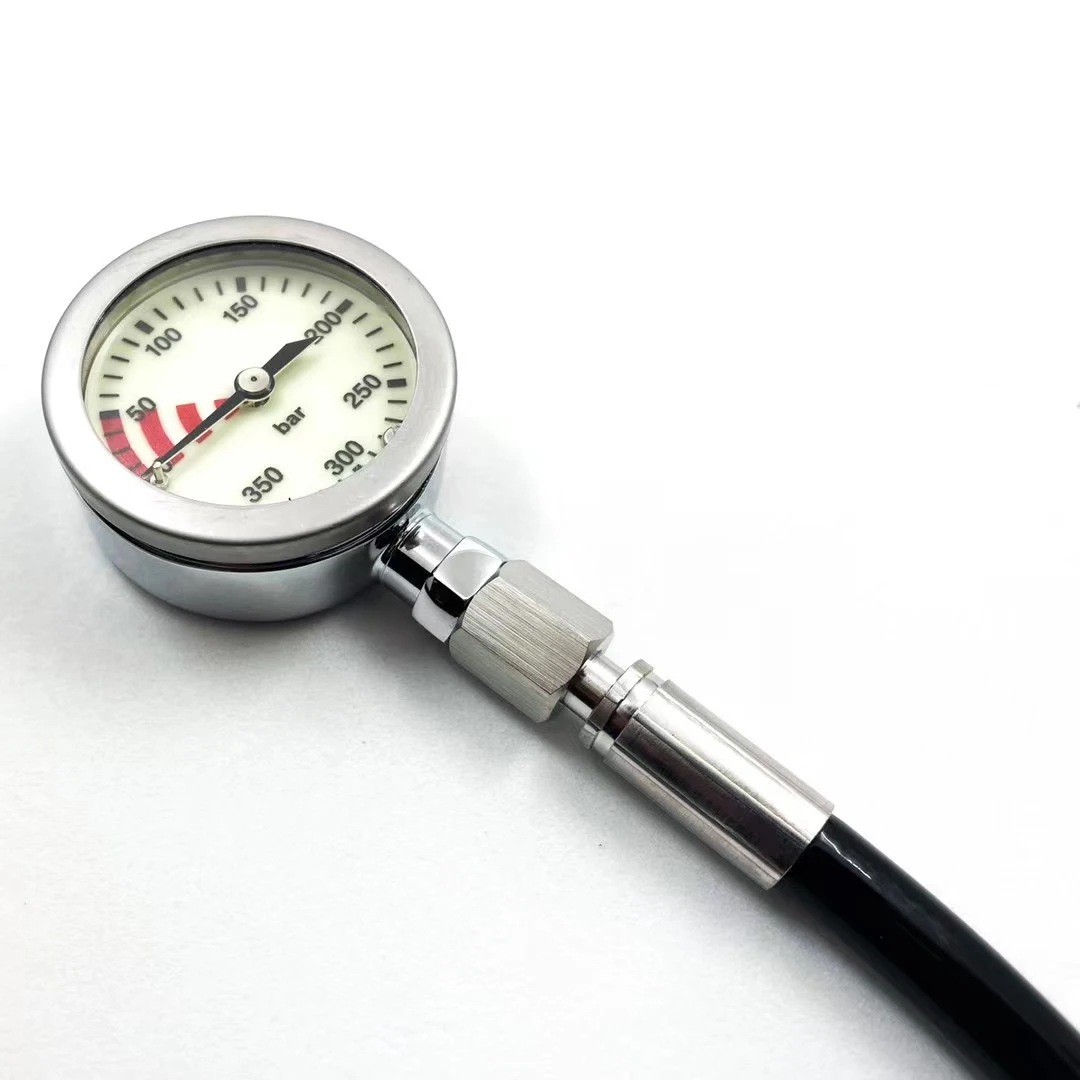Diving Pressure Gauge Submersible Spg - Tüplü Dalış Basınç Göstergesi 52mm SPG