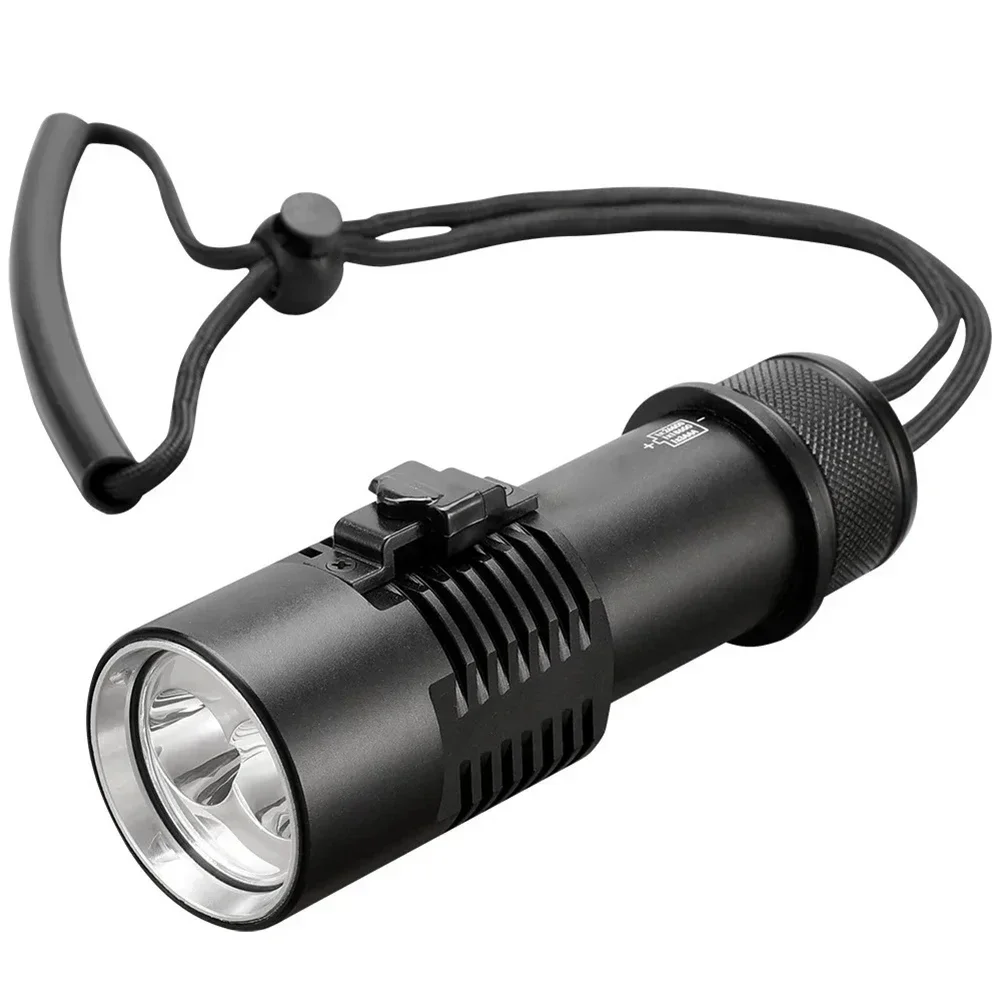 Dive Flashlight 5000 Lumens Underwater - 5000 Lümen Sualtı Dalış Feneri IP68
