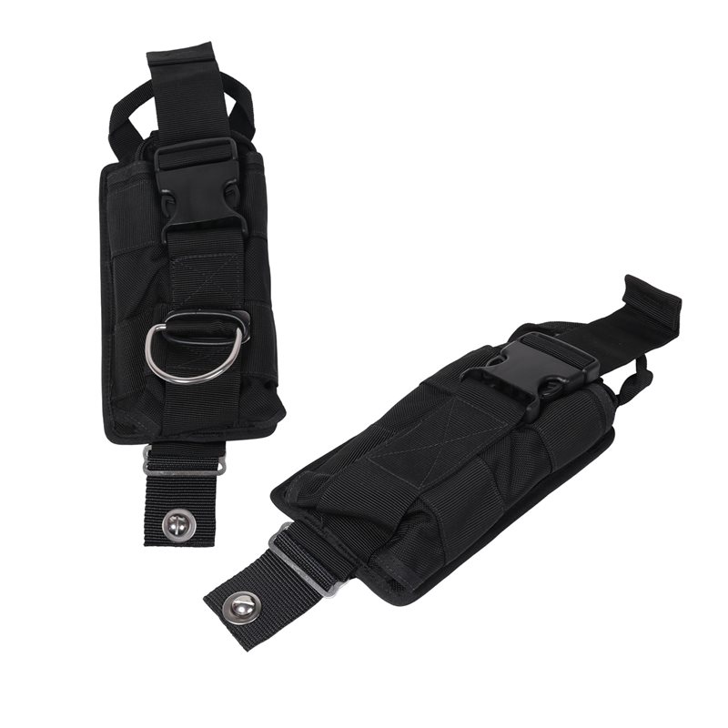 Scuba Weight Belt Pocket Quick Release - A89E-Yeni 2 Adet Yedek Siyah 1680D