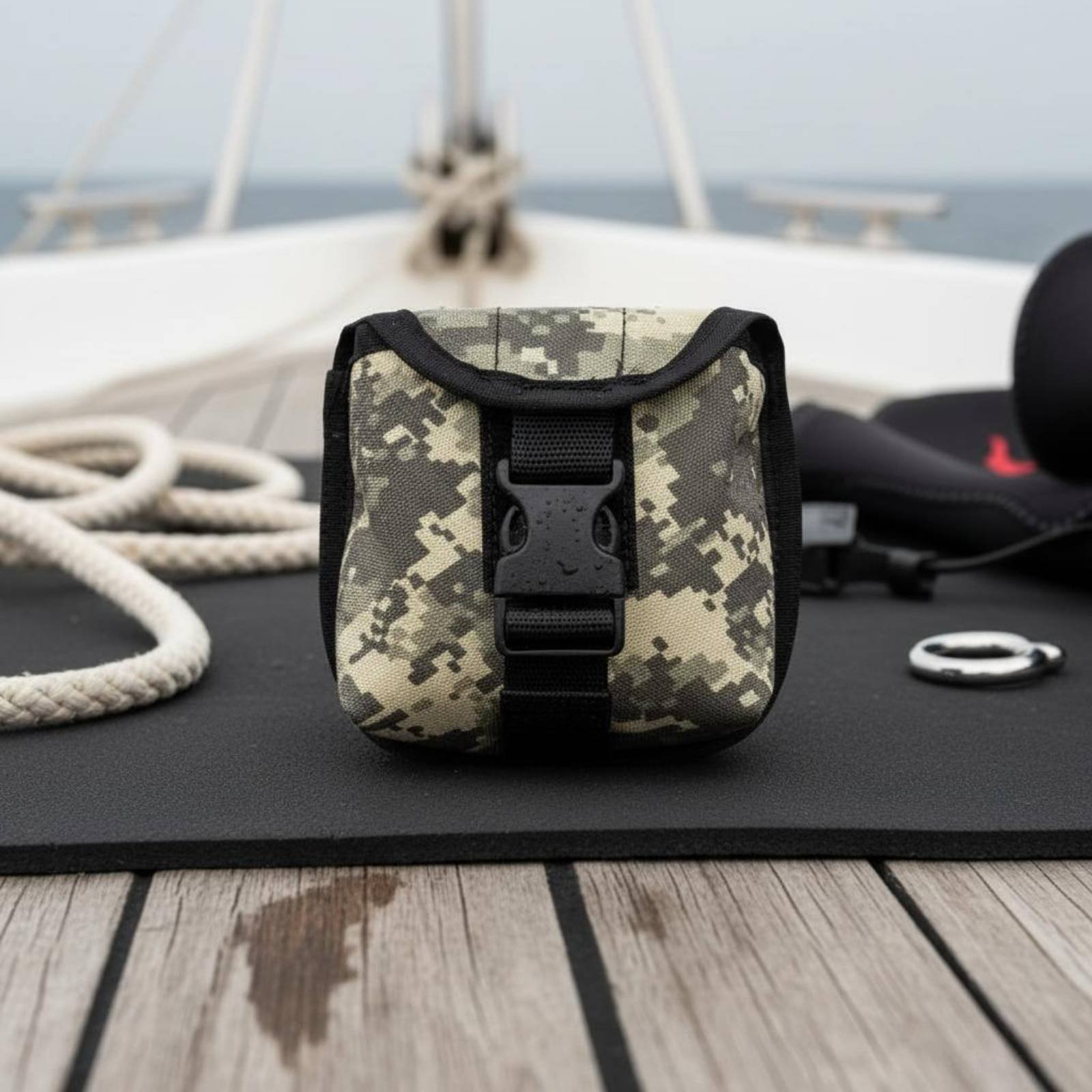 Scuba Weight Belt Pocket Quick Release - 2 kg Naylon Ağırlık Kemeri Cebi,