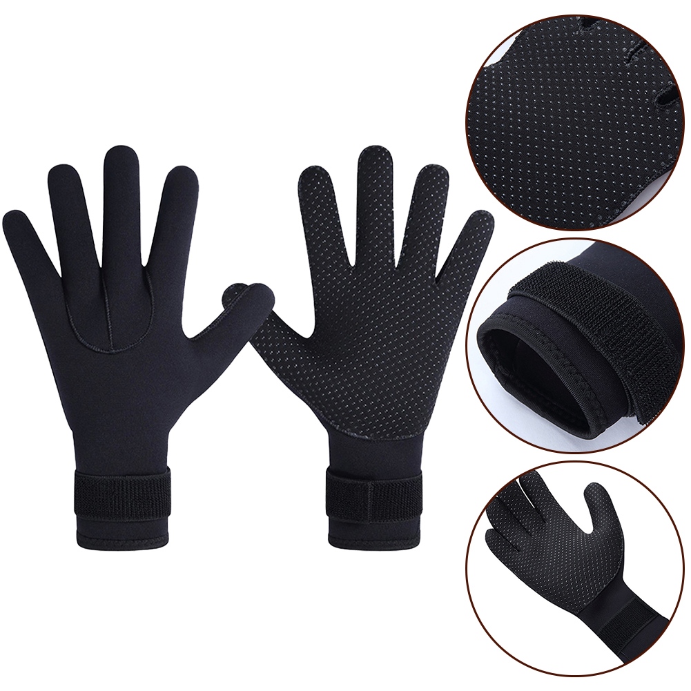 Scuba Diving Wetsuit 5Mm Neoprene - Erkekler için 5mm Neopren Dalış Eldivenleri,