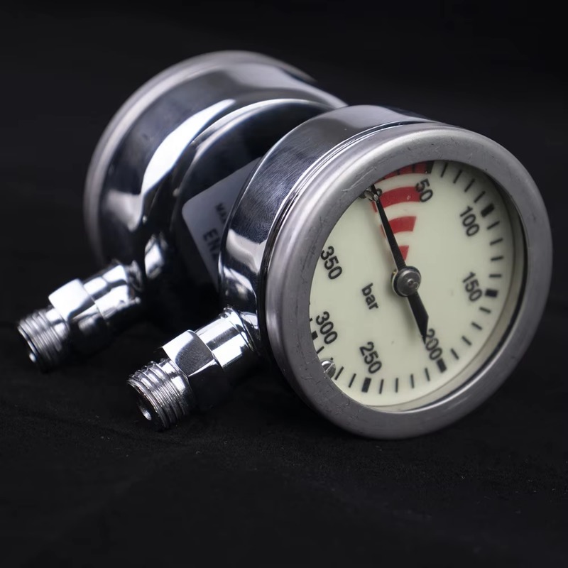 Diving Pressure Gauge Submersible Spg - Stabil 350Bar Dalış SPG Dalgıç Basınç