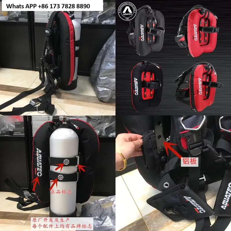 Scuba Buoyancy Compensator Bcd Vest - AQUATEC BCD Şişirilebilir Yelek Dalış Şamandırası,