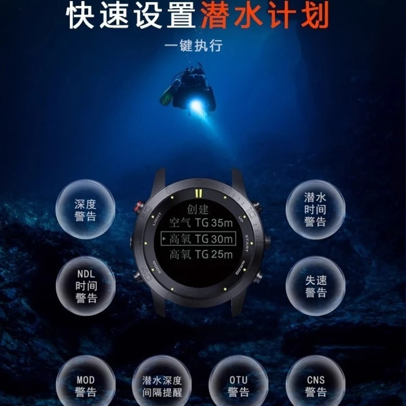Dalış bilgisayarı saati Nitrox - Scuba Dive Computer Watch Nitrox incelemesi ve fiyatı