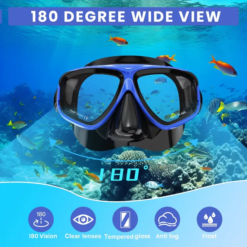 Optik Miyopi Dalış Maskesi Şno - Diving Mask Tempered Glass Optical incelemesi ve fiyatı