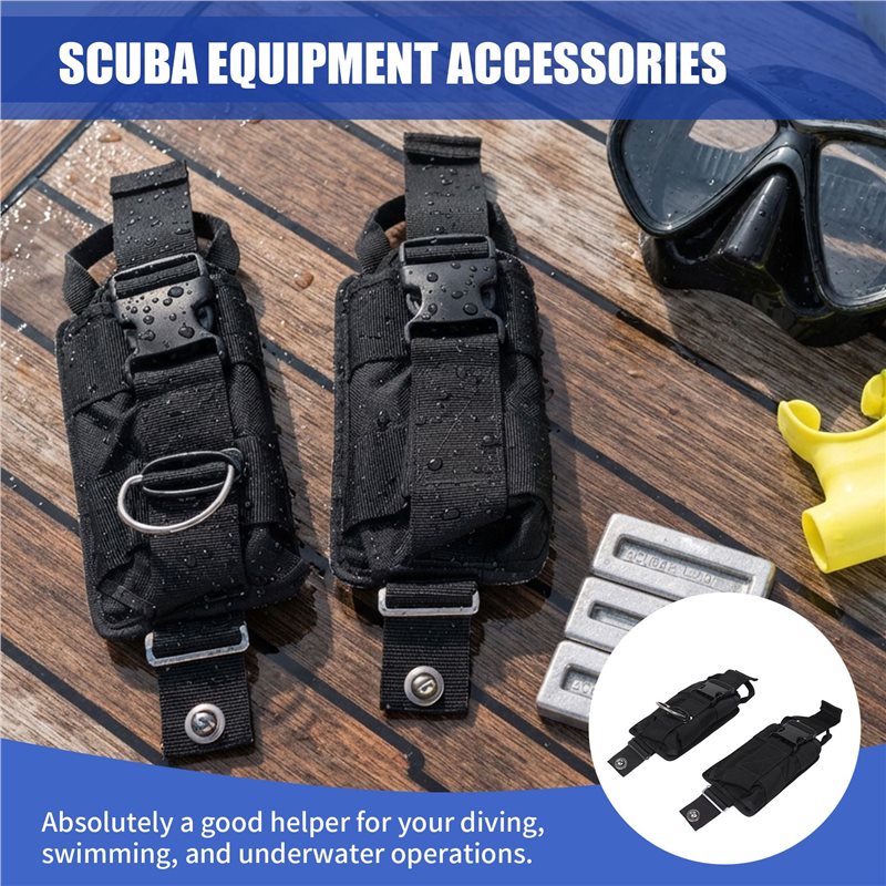 A89E-Yeni 2 Adet Yedek Siyah 1 - Scuba Weight Belt Pocket Quick Release incelemesi ve fiyatı