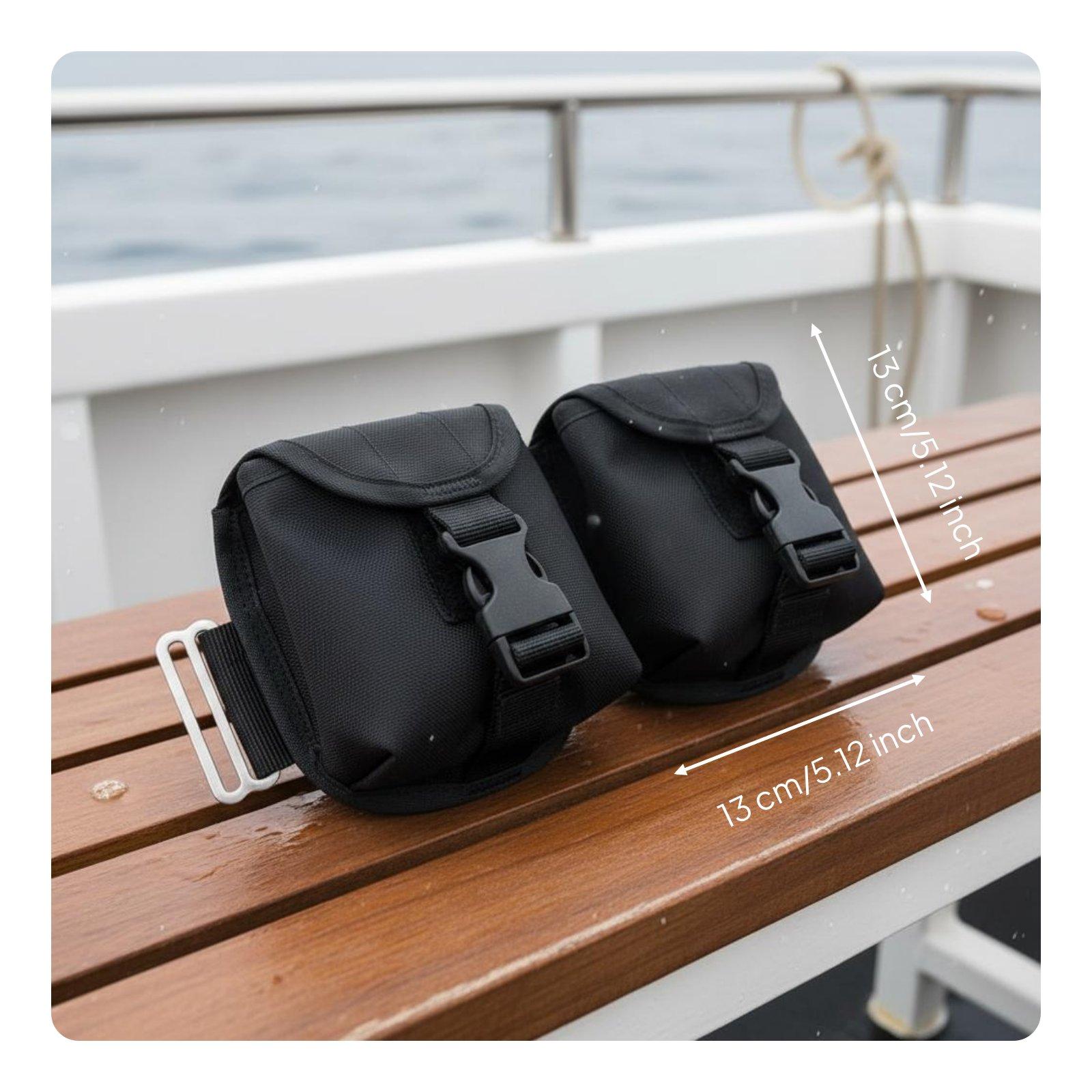 Dayanıklı Naylon Ağırlık Keses - Scuba Weight Belt Pocket Quick Release incelemesi ve fiyatı