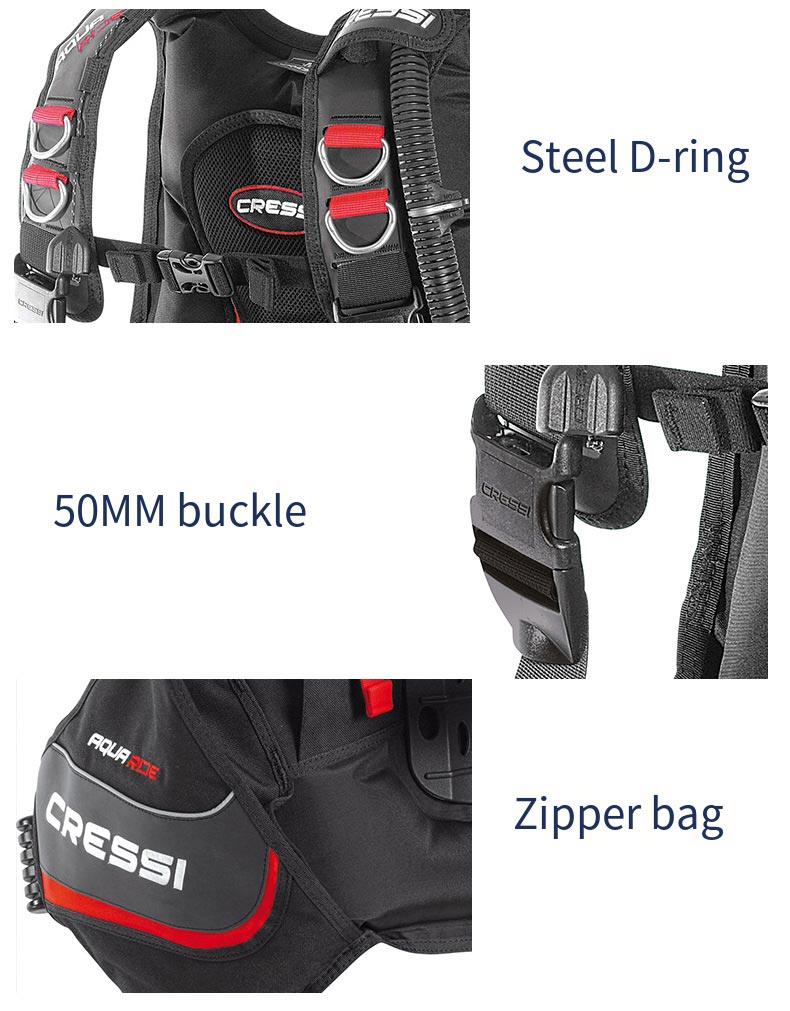 CRESSI Yüzdürme Kompansatörü Y - Scuba Buoyancy Compensator Bcd Vest incelemesi ve fiyatı