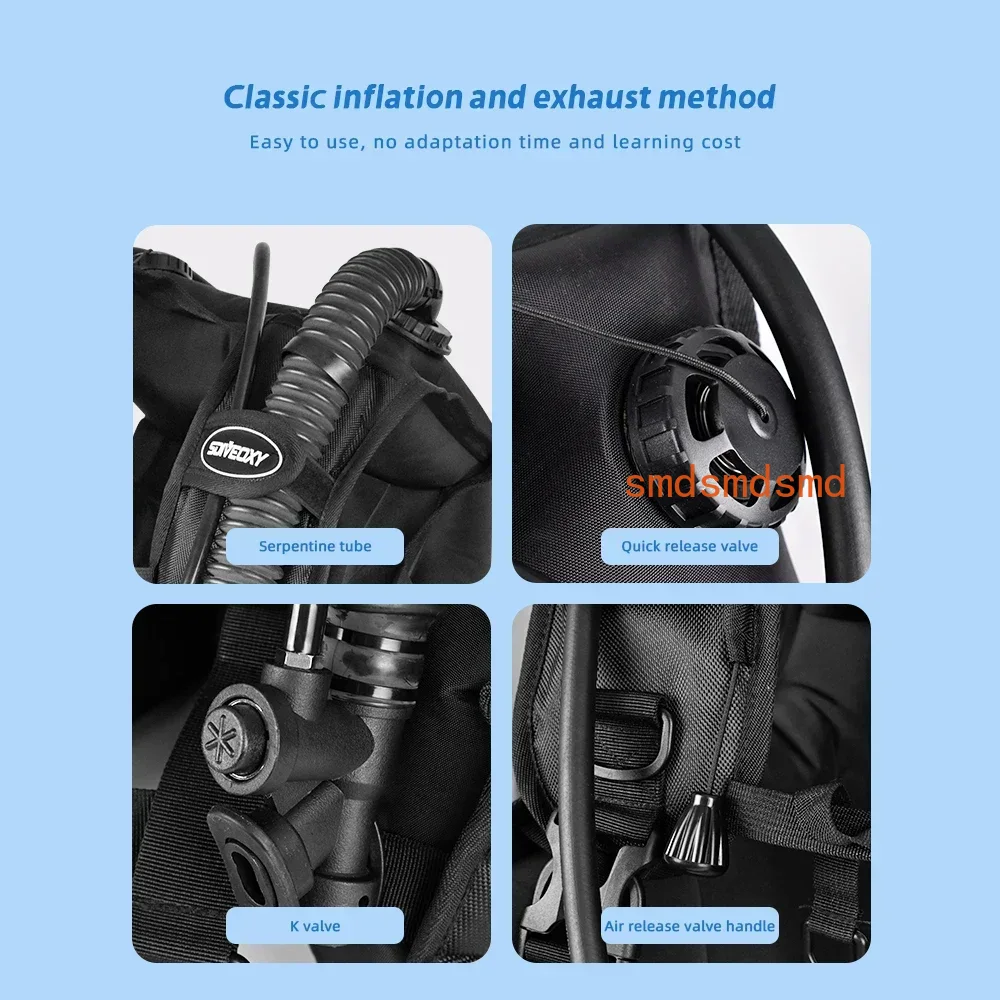 Ayarlanabilir BCD Dalış Yeleği - Scuba Buoyancy Compensator Bcd Vest incelemesi ve fiyatı
