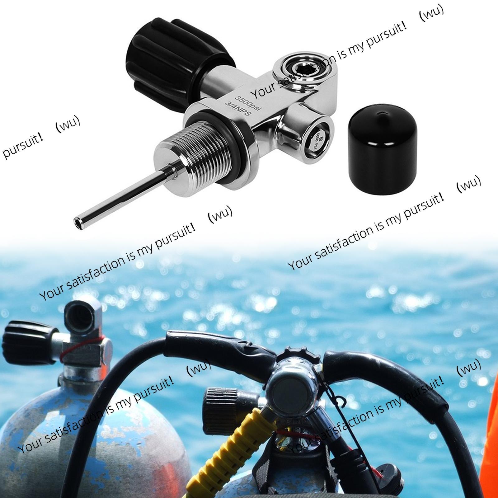 Paslanmaz Çelik Dalış Tüpü Val - Scuba Tank Valve Din Yoke Convertible incelemesi ve fiyatı